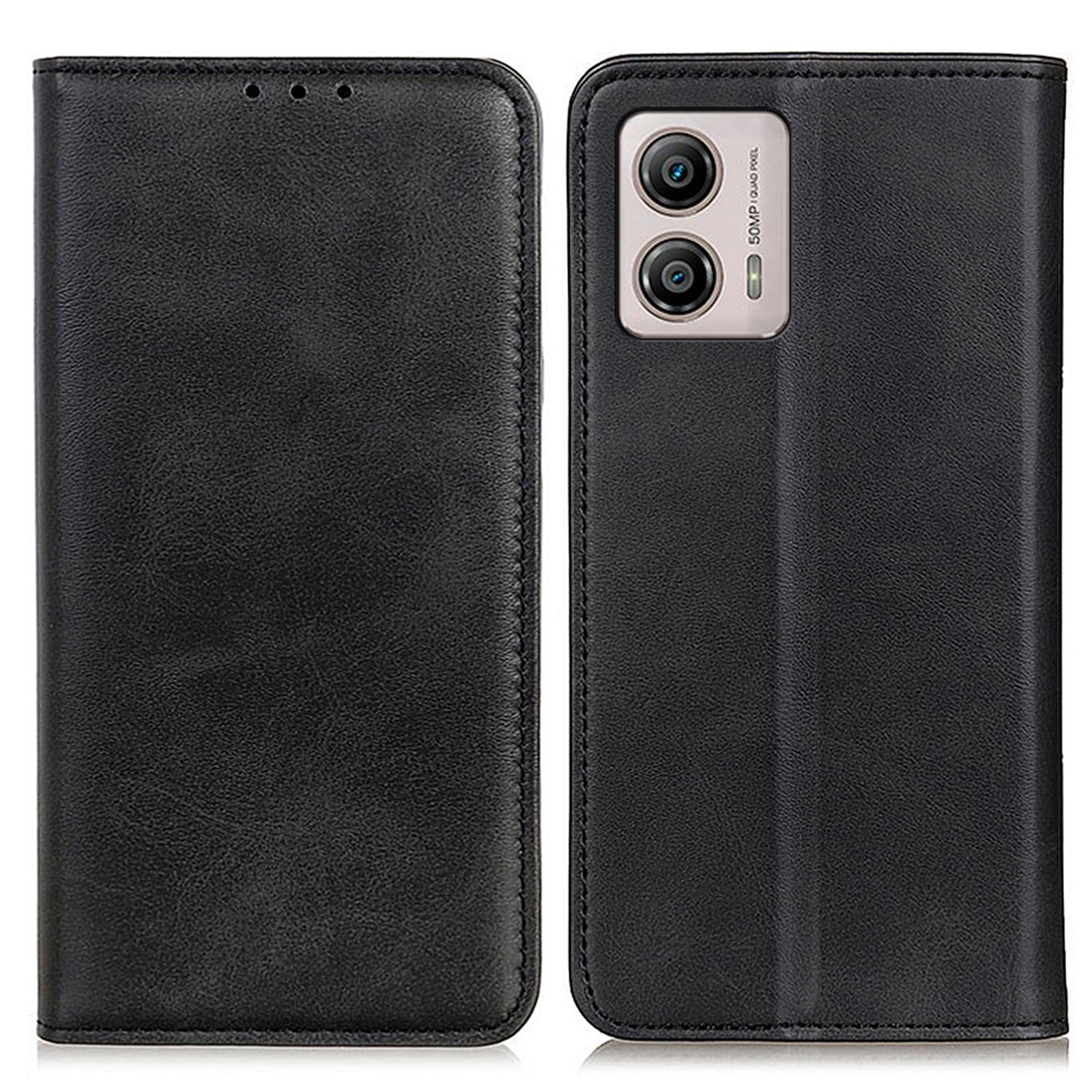 Anti-fall Protective Phone Case for Motorola Moto G53 5G G13 4G G23 4G Split Leather Magnetic Scratch-resistant Phone Cover with Wallet Stand Anti-fall Protective Phone Case for Motorola Moto G53 5G G13 4G G23 4G Split Leather Magnetic Scratch-resistant Phone Cover with Wallet Stand